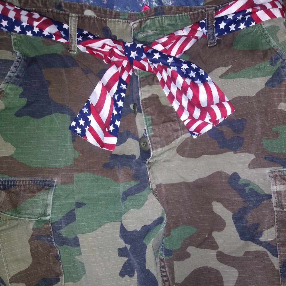 Camo fashion pants size 8/10